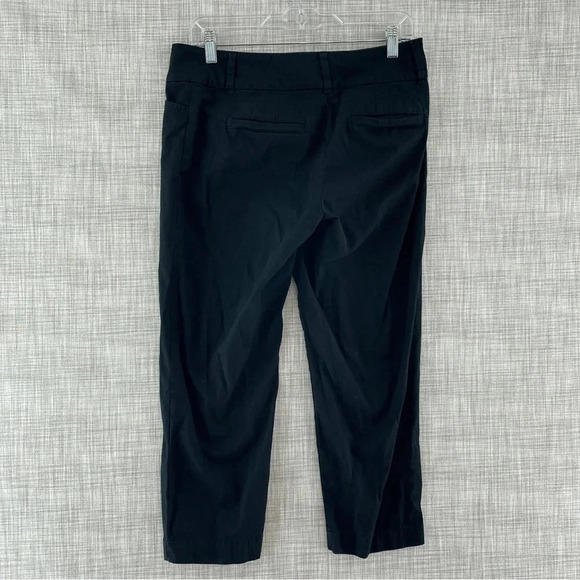 Loft Black Curvy Crop Pants Women's 4. 1512 - Picture 2 of 10